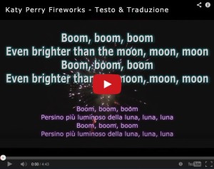 fireworks katy perry fibo channel testo traduzione lyrics
